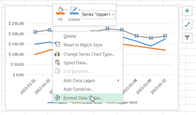 Format Data Series